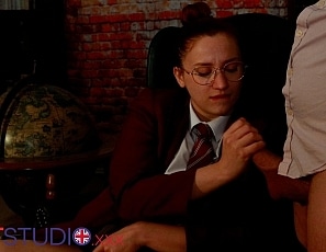 V609 Victoria Handjob and Cum Play